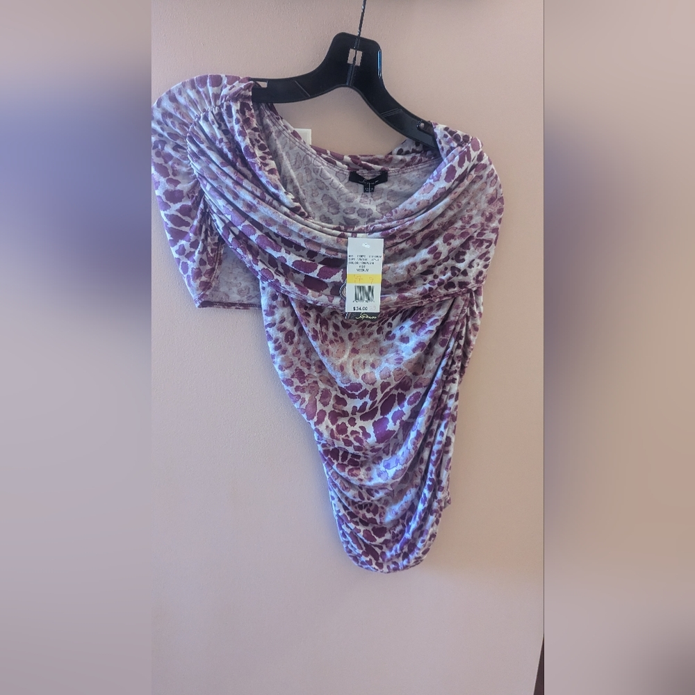 Brand New off Shoulder sleeveless Ruched flattering Top by Soprano